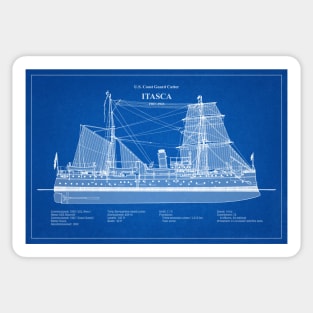 Itasca United States Coast Guard Cutter - ABD Sticker